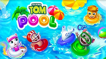 🎮 Talking Tom Pool Android Gameplay Walkthrought Part 6 - Talking Tom game for Kids