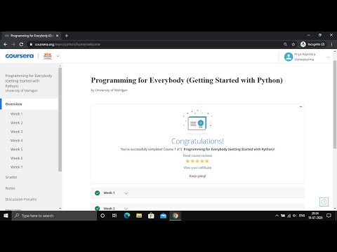 Programming for Everybody