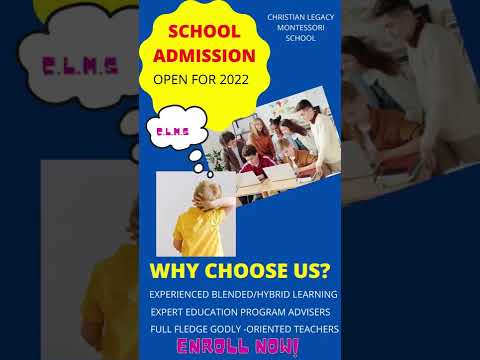 CHRISTIAN LEGACY MONTESSORI SCHOOL: WHY CHOOSE US?