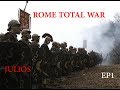 Rome Total WarJuliosMatando GalosCampaa ImperialEp1Gameplay Rome Total WarJuliosMatando GalosCampaa ImperialEp1Gameplay
