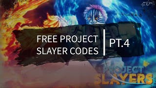 FREE PROJECT SLAYER PRIVATE SERVER CODES | PT4