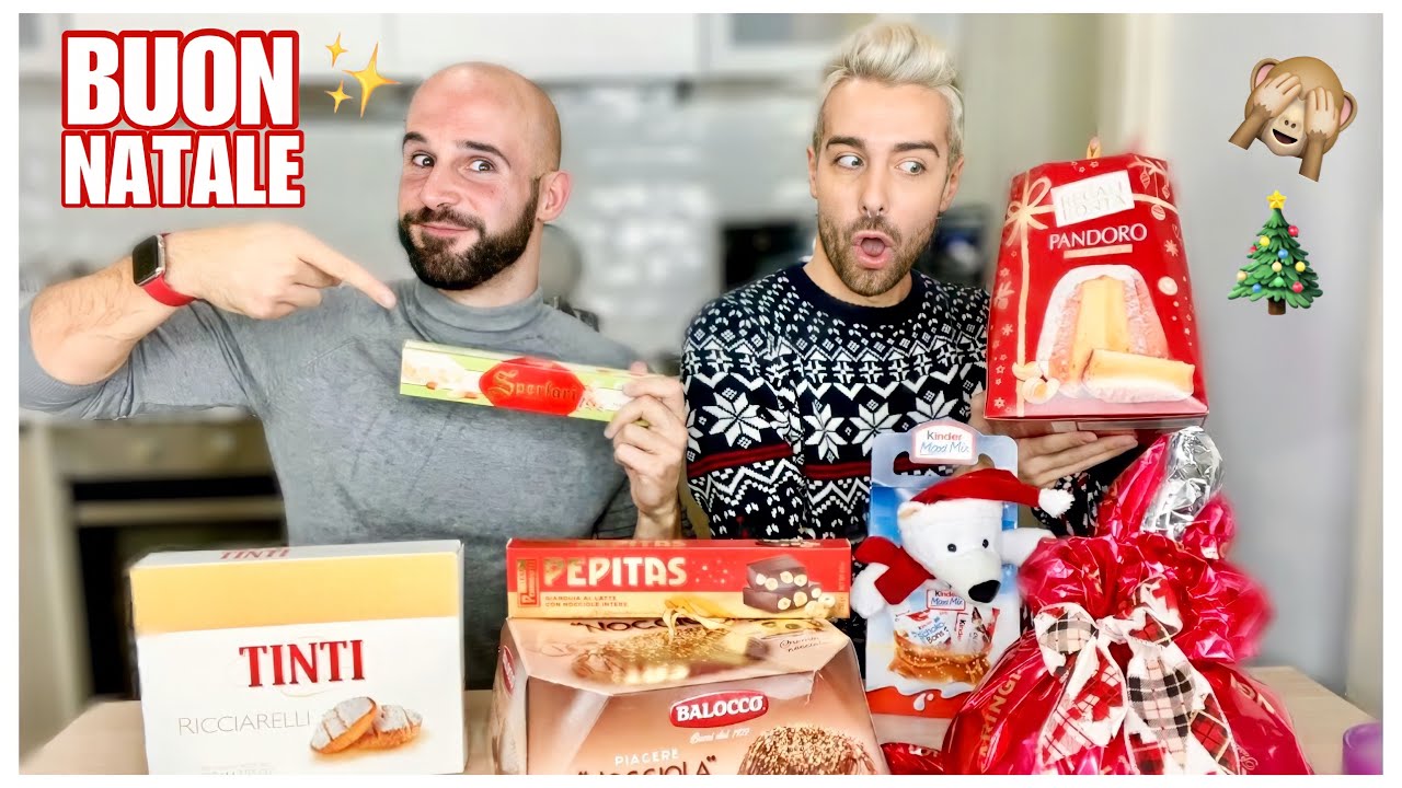 MUKBANG - CI ABBUFFIAMO DI DOLCI DI NATALE E FACCIAMO COMPAGNIA A CHI È SOLO PER LE FESTE!