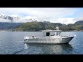 Custom 32&#39; Aluminum Walk Around Fishing Boat / Walkthrough