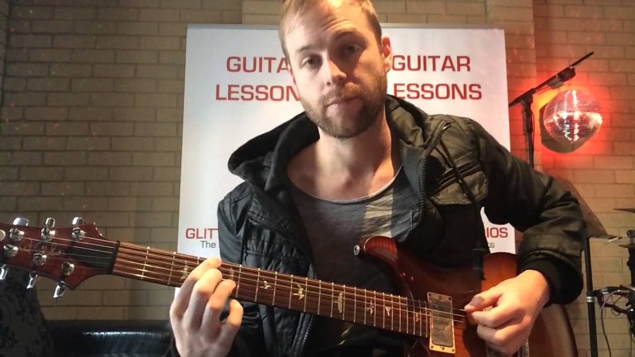 How to play Madden Brothers We Are Done on Guitar for beginners YouTube