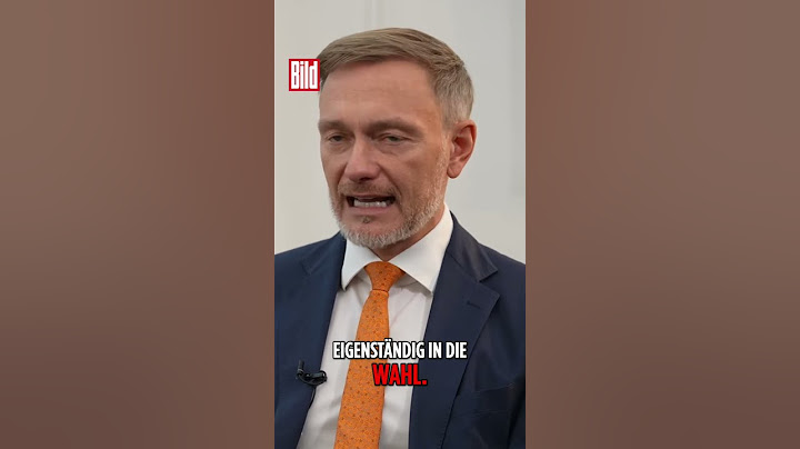 Nach Ampel-Aus: Christian Lindner über Zukunft der FDP