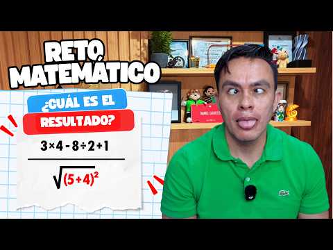 Pon a prueba tu inteligencia con este reto matemático 🧠💥