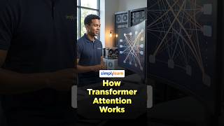 How ChatGPT Understands Words | Transformer Attention Explained | #Shorts | #Simplilearn