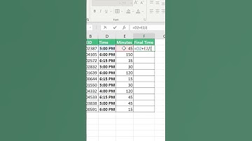 How to Calculate Time in Excel!