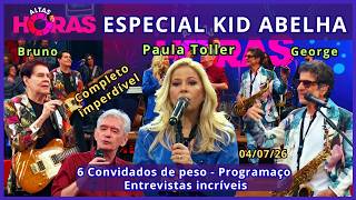Kid Abelha on Altas Horas 07/04/26 Full Special with Paula Toller, George, Bruno and Super Cast