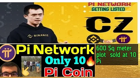 🔴What Binance CEO Revealed About Pi network|| 600 Sq meter land at only 10 Pi✅ | Pi Breaking News 🚀