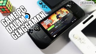 Harganya Makin Turun Konsol Game Portable Berasa Pc - Unboxing Review Steam Deck Di Tahun 2023