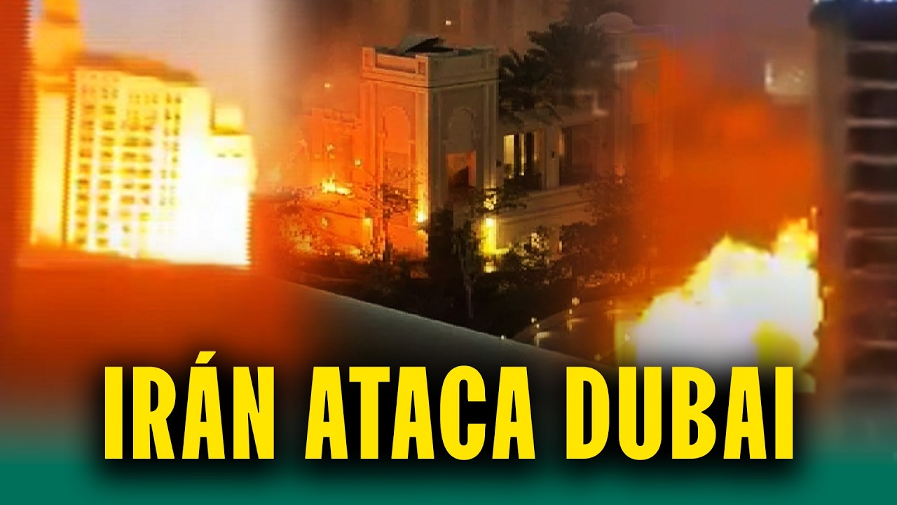 Irán bombardea Dubai tras ataques de Estados Unidos e Israel: Evacúan lujosos hoteles