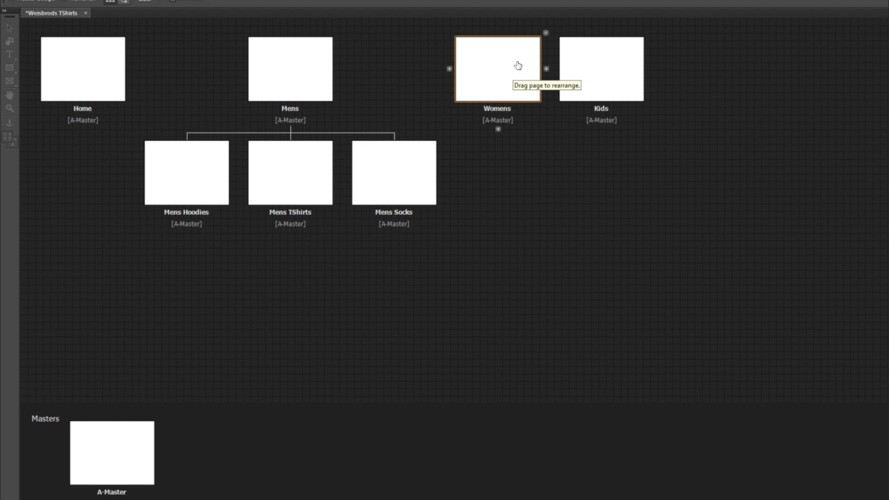 Getting Started Making a Website in Adobe Muse - The Beginning - YouTube
