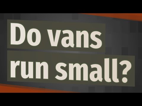 do vans fit small