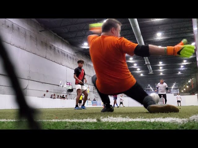 Indoor Soccer Saves (goal cam) - 8/11/21