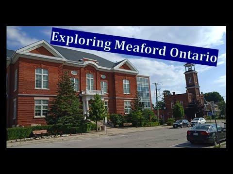 Walking tour of #Meaford #ontario