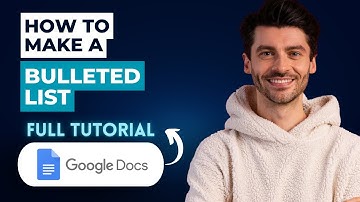 How to Make a Bulleted List in Google Docs [2025 Guide]