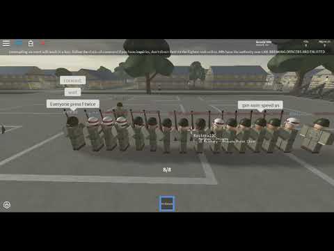 Roblox Fort Bragg Marching Only Marines Youtube