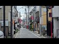 Tokyo,Japan 🇯🇵 4K Edogawabashi - Kagurazaka - Koshinzuka
