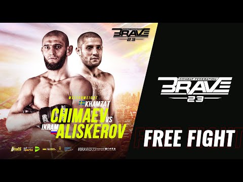 BRAVE CF 23 - Khamzat Chimaev vs Ikram Aliskerov - FULL Fight