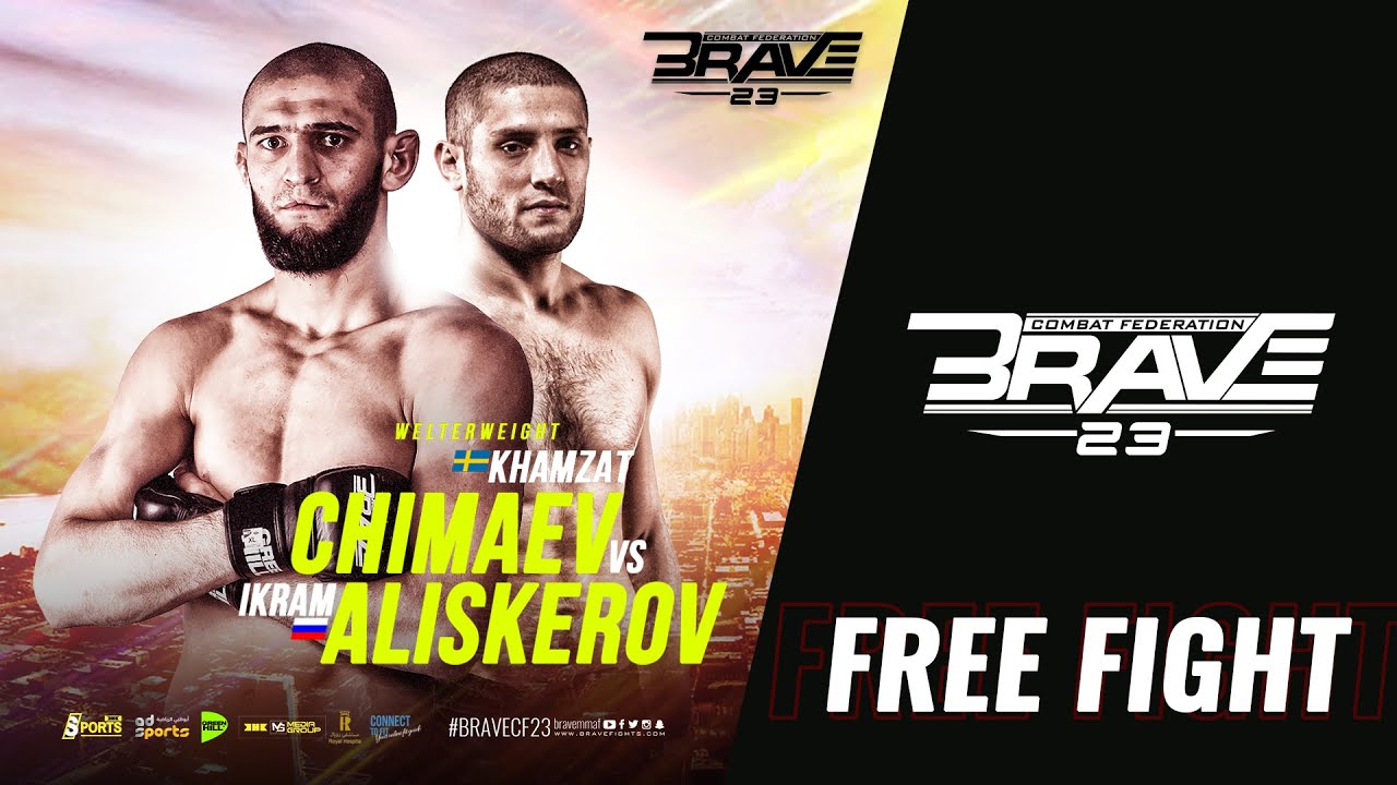 BRAVE CF 23 - Khamzat Chimaev vs Ikram Aliskerov - FULL Fight