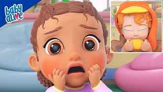 El primer Día de Acción de Gracias de los bebés  NUEVOS episodios de Baby Alive Dibujos animados