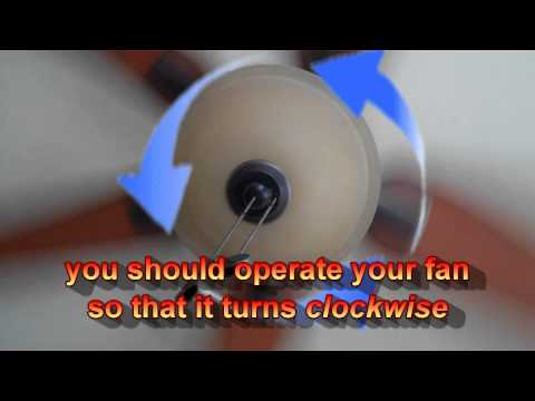 Which Way Should I Set My Ceiling Fan To Turn In The Summer