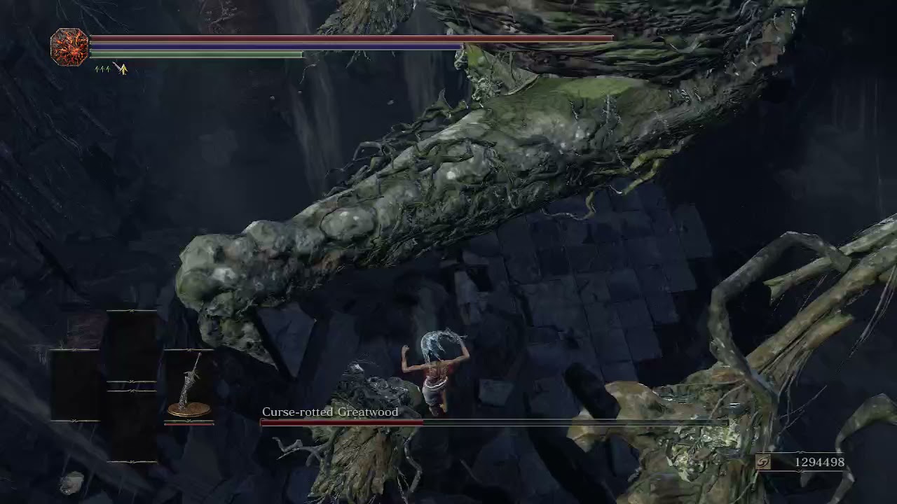 Cursed Rotten Greatsword Curse-Rotted Greatwood NG+7 Old Wolf Curved Sword - YouTube