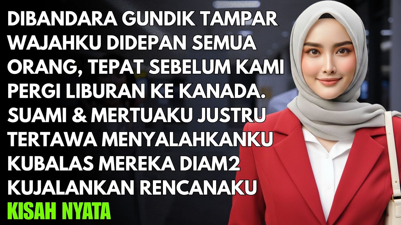 AKU KAGET TERNYATA SUAMI MEMBAWA GUNDIKNYA LIBURAN BERSAMA KE KANADA - KUBALAS MEREKA SEMUA DENGAN..