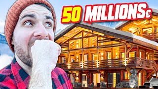 On vit 24H dans un CHALET à 50 MILLIONS D'EUROS ! (+ cache cache de riche)