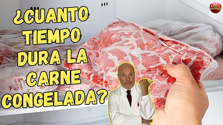 🥩 ¿CUANTO TIEMPO DURA LA CARNE CONGELADA EN BUEN ESTADO? 🥩