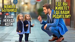 МИЛЛИОНЕР УЗНАЁТ В ДВУХ ДЕВОЧКАХ СВОЮ ПЕРВУЮ ЛЮБОВЬ, А ЗАТЕМ УЗНАЁТ, ЧТО ИХ МАТЬ УМИРАЕТ…