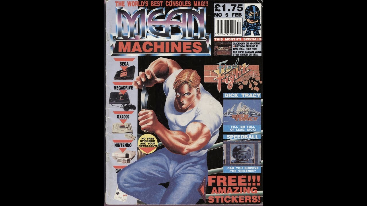 Computer & Video Game Magazines "Mean Machines" YouTube