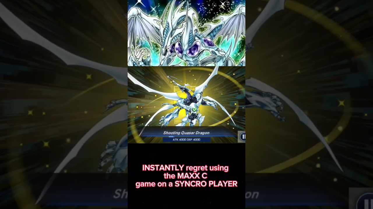 Regretting of using MAXX C to a SYNCRO PLAYER. #masterduels #game #epicduel #yugioh #duellinks