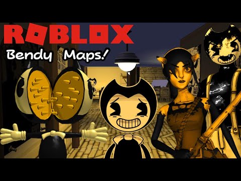 Bendy Runs From Scary Bendy Batim Roblox Maps 4 Youtube - bendy the horror street roblox