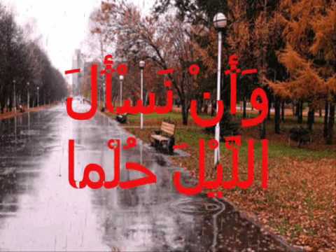    يحق لنا أن نحب الخريف محمود درويش   