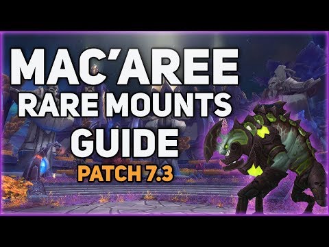 How To Obtain The Rare Mounts On Mac’Aree