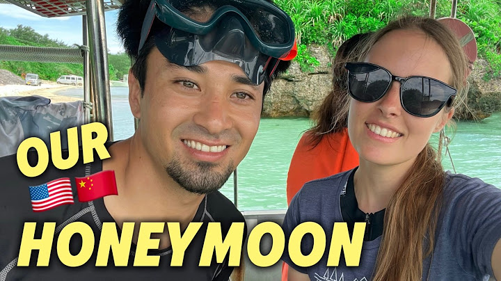 My Chinese husband travels abroad for the FIRST TIME! ✈️ 我的中国丈夫第一次出国！度蜜月vlog