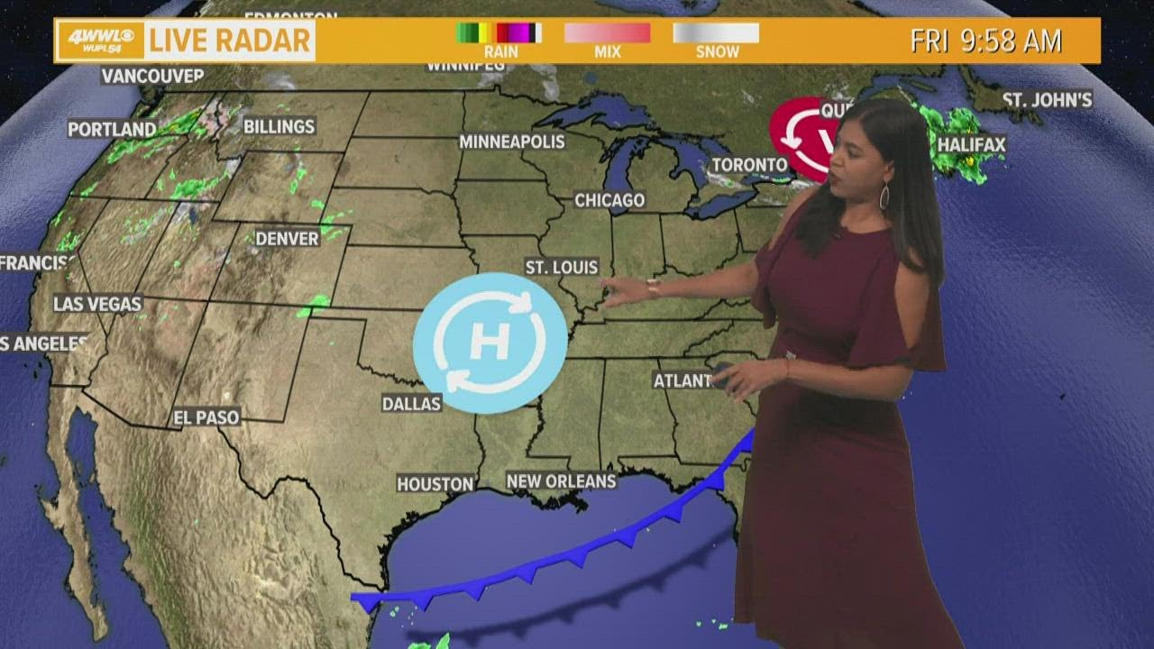 Chilly and breezy today but a nice warm-up for the weekend - YouTube