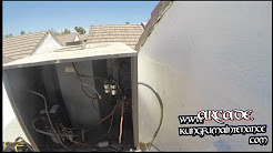 AC Outside Fan Running But Air Conditioner Not Cooling HVAC Real Time Repair Video