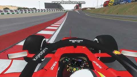 rFactor2 | F1 2020 onboard at Portimão (with chicane)