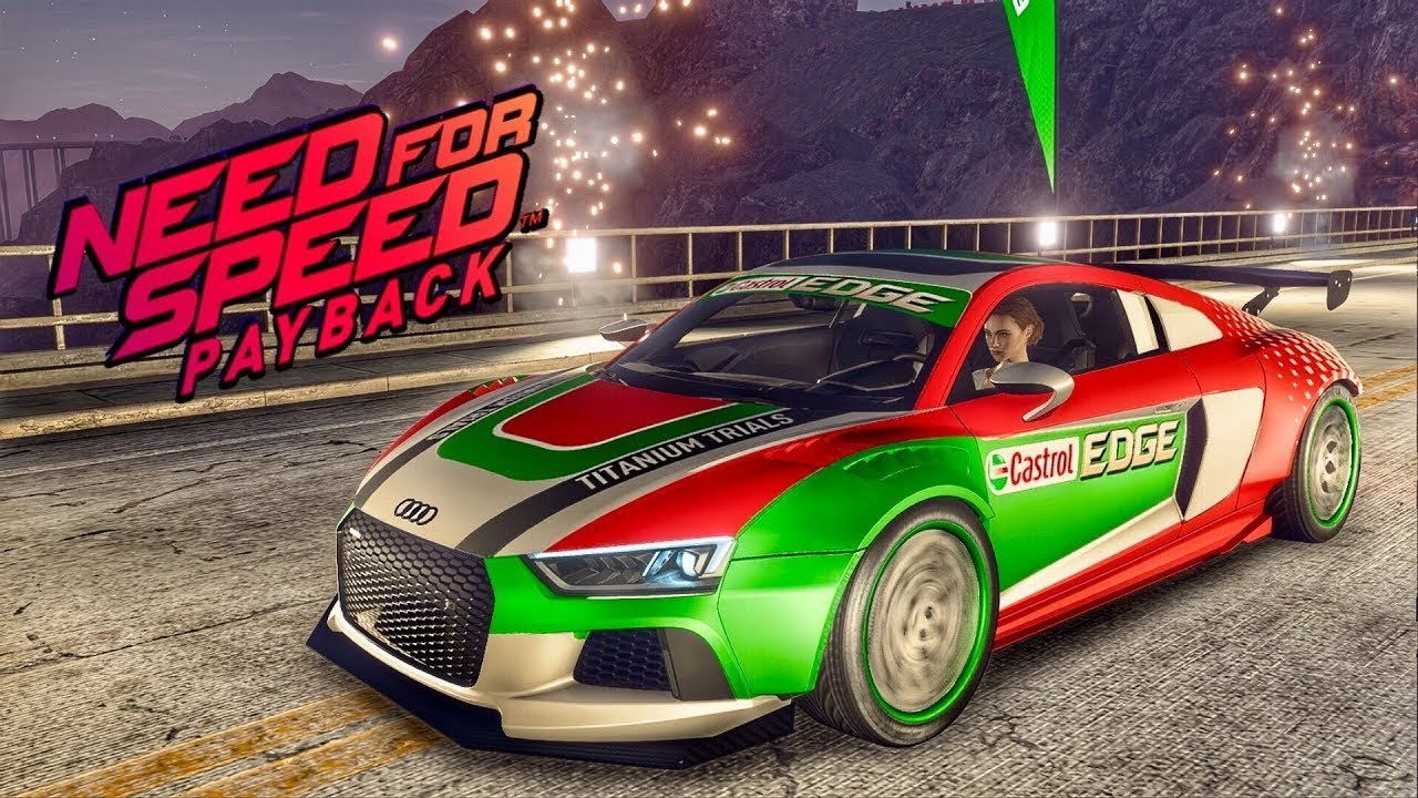 Audi r8 Castrol