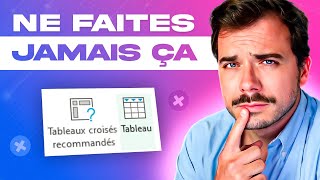 7 Choses à ne JAMAIS faire sur Excel