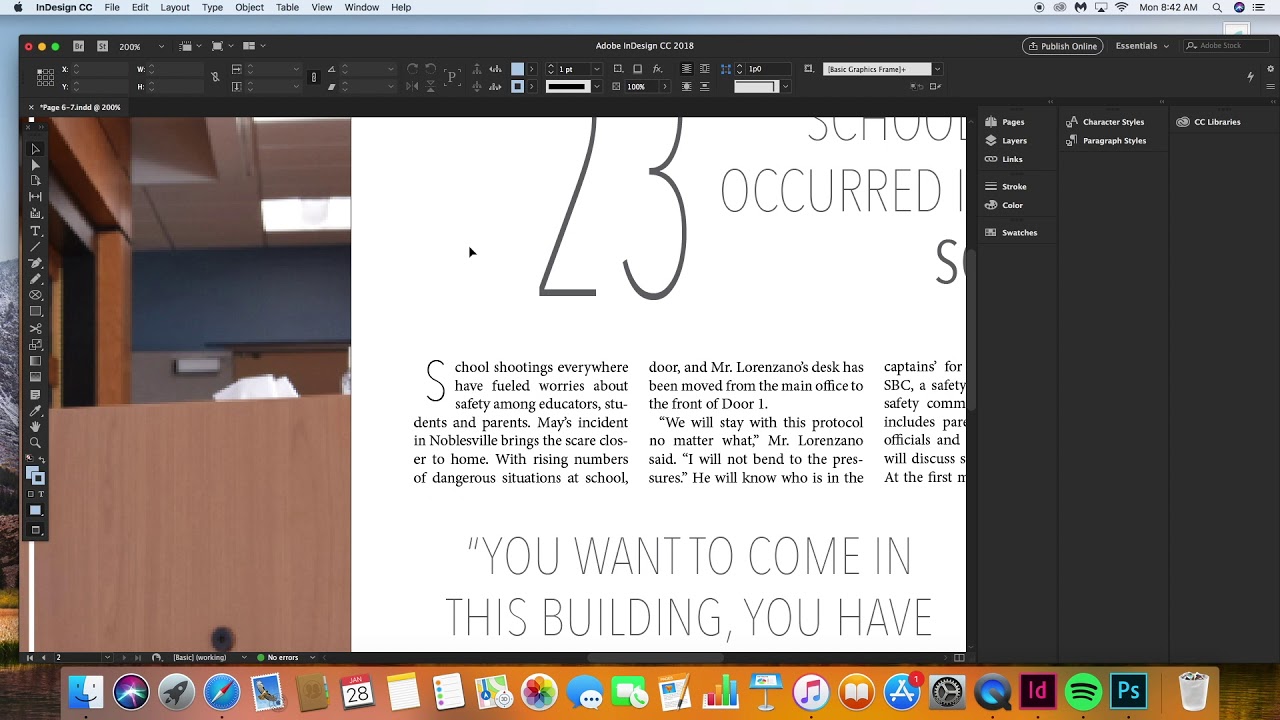 indesign tutorials: dropcap - YouTube
