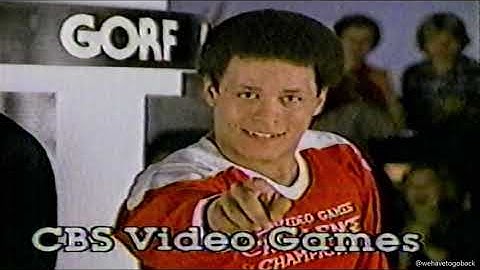 CBS Video Game Challenge of Champions John Madden commercial 1982