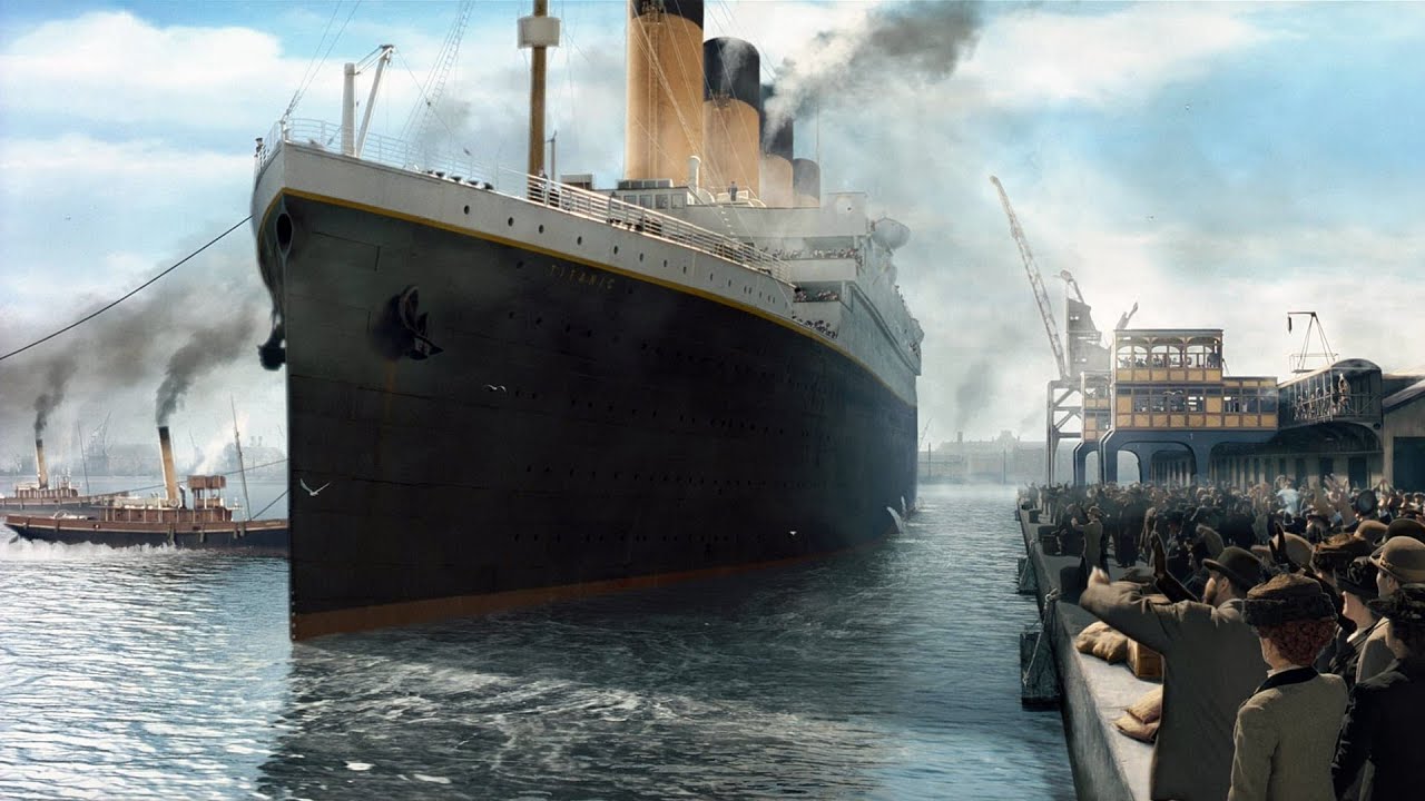 Titanic soundtrack - Leaving Port - YouTube