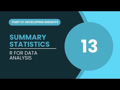 Summary Statistics in R