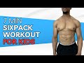 How To Get A Six Pack For Kids - A Guide to Building Strong Core Muscles In Minutes!