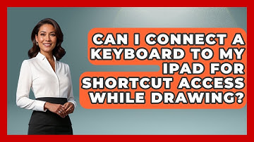 Can I Connect a Keyboard to My iPad for Shortcut Access While Drawing? | The Virtual Art Desk News