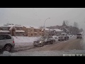 Winter driving in Metro Vancouver, Canada February 4 2017